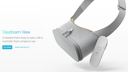 画像ギャラリー No.002のサムネイル画像 / Google純正の簡易VR HMD「Daydream View」は北米などで11月10日発売。ただし日本市場は現在のところ対象外