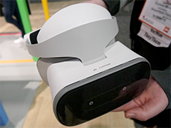 ［GDC 2018］Daydream対応では世界初となるスタンドアロン型VR HMD「Mirage Solo with Daydream」を体験してみた