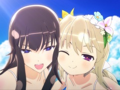 「閃乱カグラ PEACH BEACH SPLASH」，主題歌も聴けるオープニングアニメが公開。Vita版「ESTIVAL VERSUS」廉価版は11月17日に発売