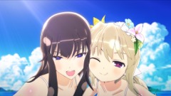 画像ギャラリー No.002のサムネイル画像 / 「閃乱カグラ PEACH BEACH SPLASH」，主題歌も聴けるオープニングアニメが公開。Vita版「ESTIVAL VERSUS」廉価版は11月17日に発売