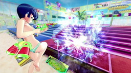 画像ギャラリー No.003のサムネイル画像 / 「閃乱カグラ PEACH BEACH SPLASH」，ウォーターガン紹介動画の第2弾が公開。ショットガンやロケットランチャーなど