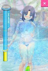 画像ギャラリー No.013のサムネイル画像 / 「閃乱カグラ PEACH BEACH SPLASH」，少女たちの濡れ透けが拝めるWebミニゲーム「爆乳バナナボート満ぱいチャレンジ！」が公開