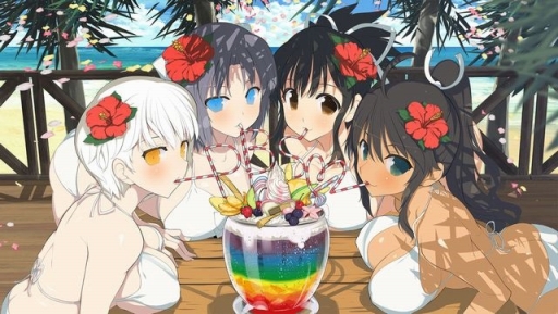 画像ギャラリー No.001のサムネイル画像 / 本日発売「閃乱カグラ PEACH BEACH SPLASH」に「DEAD OR ALIVE Xtreme 3」のマリー・ローズなど3人が参戦。3月30日に配信スタート