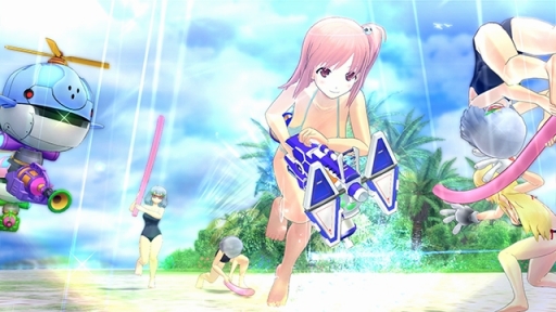 画像ギャラリー No.002のサムネイル画像 / 本日発売「閃乱カグラ PEACH BEACH SPLASH」に「DEAD OR ALIVE Xtreme 3」のマリー・ローズなど3人が参戦。3月30日に配信スタート