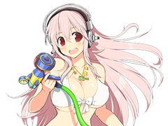 「閃乱カグラ PEACH BEACH SPLASH」，新プレイアブルキャラクターとして「すーぱーそに子」の参戦が決定