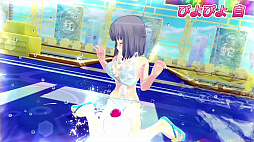画像ギャラリー No.006のサムネイル画像 / 「閃乱カグラ PEACH BEACH SPLASH」，くねくねフィニッシュで使える危険（？）な新色「黄金」と「白」が登場するDLC第2弾が本日配信