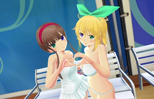 画像ギャラリー No.022のサムネイル画像 / 「閃乱カグラ PEACH BEACH SPLASH」,「VALKYRIE DRIVE」コラボキャラクターとして“神楽坂倫花”と“神楽坂乱花”が本日配信