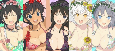 画像ギャラリー No.005のサムネイル画像 / 「閃乱カグラ PEACH BEACH SPLASH」，パッケージを一新した価格改定版「SUNSHINE EDITION」が7月26日に発売。水着5種のコード付き
