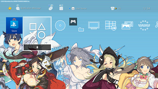 画像ギャラリー No.016のサムネイル画像 / 「閃乱カグラ」シリーズのPS4テーマやアバターを対象にしたセールが開催