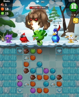 画像ギャラリー No.003のサムネイル画像 / パズルゲーム「フルーツ・フォレスト」の事前登録受付がmixiゲームでスタート。エクストリームの海外ゲームパブリッシング事業第1弾タイトル