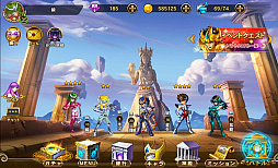 画像ギャラリー No.002のサムネイル画像 / スマホ向けアクションRPG「聖闘士星矢 ギャラクシースピリッツ」が今秋配信。事前登録キャンペーンは10月17日にスタート予定