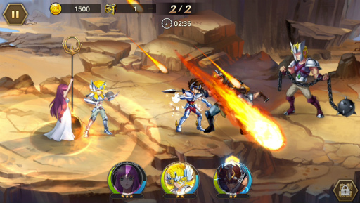 画像ギャラリー No.002のサムネイル画像 / 30周年を飾るアクションRPG「聖闘士星矢 ギャラクシースピリッツ」が配信開始。射手座のアイオロス(SR)が期間限定で登場