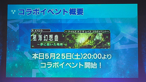 画像ギャラリー No.049のサムネイル画像 / 「スターオーシャンフェス 2019」レポート。テイルズオブとコラボ,SO1Rの発表,キャスト陣の朗読劇など内容盛りだくさん