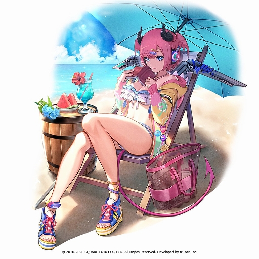 画像ギャラリー No.010のサムネイル画像 / 「スターオーシャン：アナムネシス」に新キャラとして“渚のラヴァーニア”と“渚のエリス”が登場