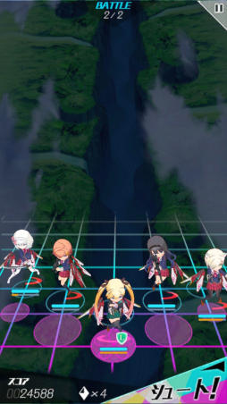 画像ギャラリー No.005のサムネイル画像 / 世界の命運は少女達に託された。下方向に進むSTG「マジガーーーーール!!!」を紹介する「（ほぼ）日刊スマホゲーム通信」第1253回