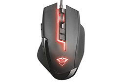 画像ギャラリー No.003のサムネイル画像 / 8個の左サイドボタンを備えたMMO向けマウス「GXT 164 Sikanda」が8月11日に発売。Trust Gaming製