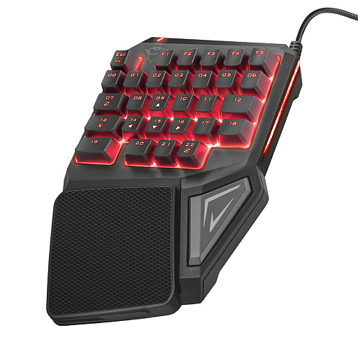 画像ギャラリー No.002のサムネイル画像 / Trust Gaming製の左手用キーパッド「GXT 888」が国内発売。税込5000円台半ば