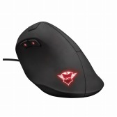 画像ギャラリー No.003のサムネイル画像 / 「縦型」形状採用で左右メインボタンは斜めから押下。Trust Gamingのユニークなゲーマー向けマウスが国内発売