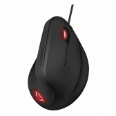 画像ギャラリー No.005のサムネイル画像 / 「縦型」形状採用で左右メインボタンは斜めから押下。Trust Gamingのユニークなゲーマー向けマウスが国内発売