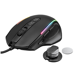 画像ギャラリー No.002のサムネイル画像 / TRUST GAMING,カラーLED搭載で比較的安価な有線マウス「GXT 165」とバーチャルサラウンド対応ヘッドセット「GXT 350」を国内発売