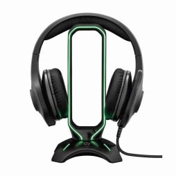 画像ギャラリー No.003のサムネイル画像 / Trust GamingからUSBハブ付きの光るヘッドセットスタンドと小型Webカメラが発売に