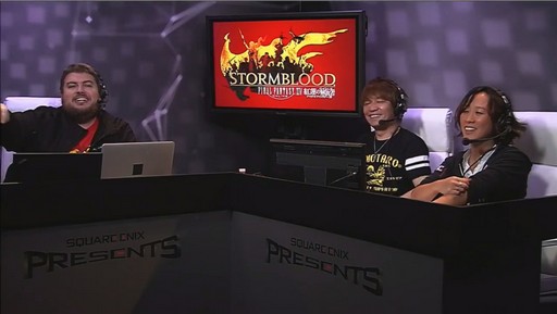 画像ギャラリー No.002のサムネイル画像 / ［E3 2017］「FFXIV：紅蓮のリベレーター」に登場する新蛮神「豪神スサノオ」が実機で初公開。「出張PLL in E3」をレポート