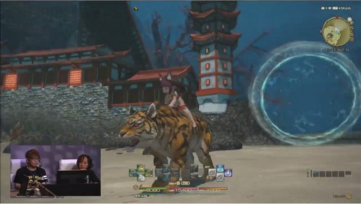 画像ギャラリー No.014のサムネイル画像 / ［E3 2017］「FFXIV：紅蓮のリベレーター」に登場する新蛮神「豪神スサノオ」が実機で初公開。「出張PLL in E3」をレポート