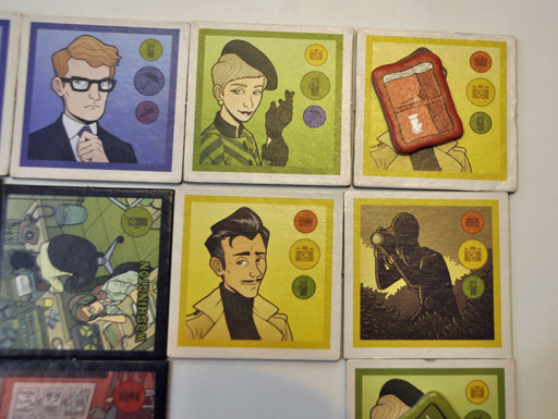 画像ギャラリー No.005のサムネイル画像 / ［SPIEL’16］冷戦期のスパイ活動がテーマ。タイル22枚でプレイするゲーム「Undercover」を遊んでみた