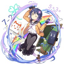 画像ギャラリー No.006のサムネイル画像 / 「のすたるじっくガールズ」黒板消しちゃん，サインペンちゃん，しかけ絵本ちゃんがNPパックに登場