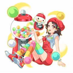 画像ギャラリー No.004のサムネイル画像 / 「のすたるじっくガールズ」に ボールガムちゃん,チョコスナックちゃんなどが登場