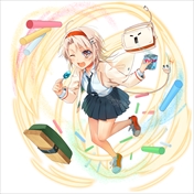 画像ギャラリー No.003のサムネイル画像 / 「のすたるじっくガールズ」,チョコスナックちゃんやフーセンガムちゃんが登場するNPパックを販売