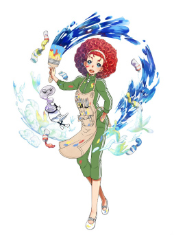 画像ギャラリー No.009のサムネイル画像 / 「のすたるじっくガールズ」10色ペン，ねりけしなど新たな学校用品が登場
