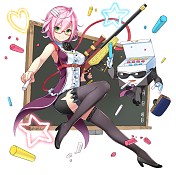 画像ギャラリー No.001のサムネイル画像 / 「のすたるじっくガールズ」，新たな学校用品「教卓」「ペーパーナイフ」「チョーク」が登場
