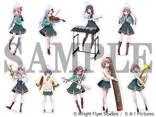 画像ギャラリー No.001のサムネイル画像 / 「ららマジ」アクリルキーホルダーなどオリジナルグッズが発売決定