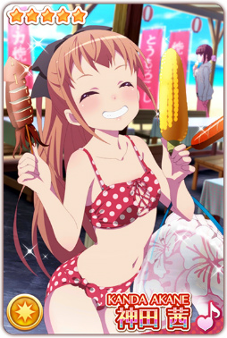 画像ギャラリー No.002のサムネイル画像 / 「ららマジ」★5 神田茜など,水着キャラが“サマービーチ召喚”で登場