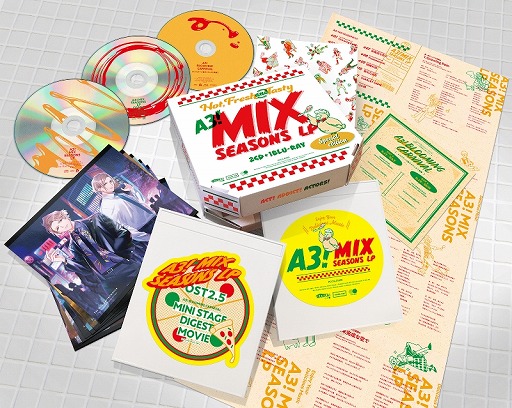 画像ギャラリー No.002のサムネイル画像 / 「A3!」，「A3! MIX SEASONS LP」のジャケットや試聴動画が公開