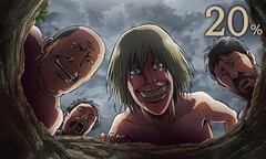 画像ギャラリー No.009のサムネイル画像 / 3DS「進撃の巨人 死地からの脱出」，ブレイクタイムや絶望度などゲームシステムの一部を公開