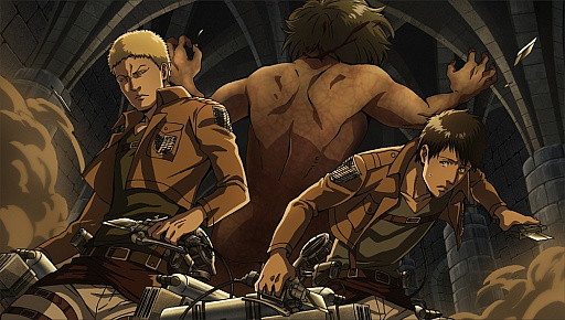 画像ギャラリー No.002のサムネイル画像 / 「進撃の巨人 死地からの脱出」，イベントスチルや物語のワンシーンが公開。巨人に対応するシステム「バトルアクト」の情報も