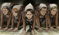 画像ギャラリー No.018のサムネイル画像 / 「進撃の巨人 死地からの脱出」，“絶望度”や“絆”といった探索パートのシステムが公開。ご褒美イベント用のスチルも