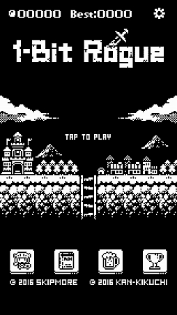 画像ギャラリー No.012のサムネイル画像 / 地下50階からなるダンジョンを攻略せよ。スマホ向けローグライク風ゲーム「1ビットローグ」を紹介する「(ほぼ)日刊スマホゲーム通信」第1279回