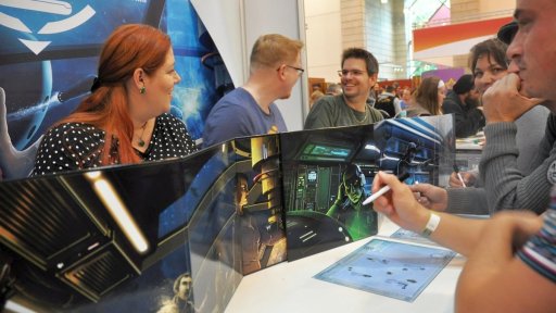 画像ギャラリー No.001のサムネイル画像 / ［SPIEL'16］近未来を舞台にした潜水艦ボードゲーム「CAPTAIN SONAR」プレイレポート。勝利の鍵は，乗組員の連係にあり