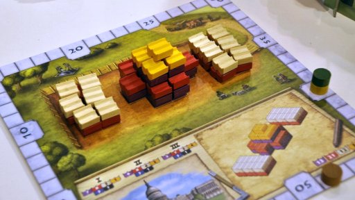 画像ギャラリー No.006のサムネイル画像 / ［SPIEL’16］QUEEN Gamesが贈る新作アブストラクトゲーム「GL&Uuml;X」試遊レポート。建築ゲームの「Monument World」も合わせて紹介