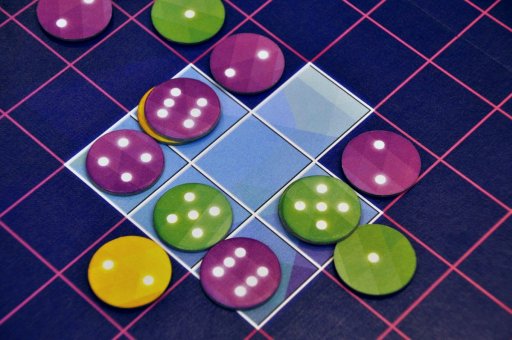 画像ギャラリー No.016のサムネイル画像 / ［SPIEL’16］QUEEN Gamesが贈る新作アブストラクトゲーム「GL&Uuml;X」試遊レポート。建築ゲームの「Monument World」も合わせて紹介