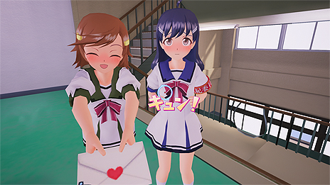 画像ギャラリー No.010のサムネイル画像 / 「ぎゃる☆がんVR」の配信がSteamで本日スタート。待望のVR化と新要素の追加でよりエッジの立った“眼”シューティング最新作