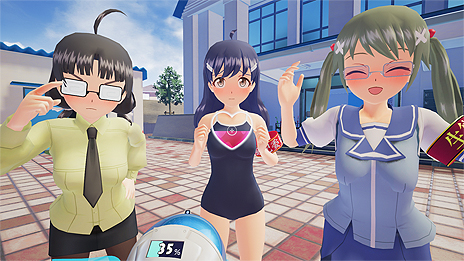 画像ギャラリー No.021のサムネイル画像 / 「ぎゃる☆がんVR」の配信がSteamで本日スタート。待望のVR化と新要素の追加でよりエッジの立った“眼”シューティング最新作