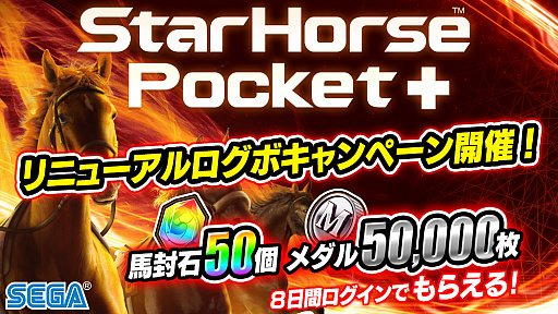 画像ギャラリー No.001のサムネイル画像 / 「StarHorsePocket」,11月1日のアップデートで大規模リニューアルを実施