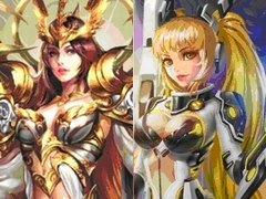 「League of Angels II」，大型アップデートで実装された新GR「テア」「スピカ」の紹介動画が公開。ハンゲーム公式キャラとのコラボも予告