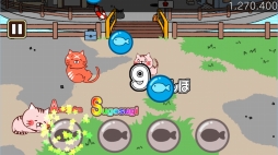 画像ギャラリー No.003のサムネイル画像 / ニャンとも可愛らしいぬる〜いリズムゲーム「ねこび〜と」を紹介する「(ほぼ)日刊スマホゲーム通信」第1263回