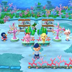 画像ギャラリー No.008のサムネイル画像 / 「どうぶつの森 ポケットキャンプ」でスーパーマリオコラボイベントが3月10日にスタート。キノコのもとを集めてコラボ家具や服を作成しよう