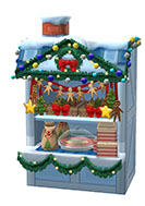画像ギャラリー No.009のサムネイル画像 / 「どうぶつの森 ポケットキャンプ」でクリスマスにちなんだイベントが開始に。家具を飾れる部屋「コテージ」など,新要素も登場